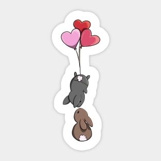 Lover Bunnies Sticker